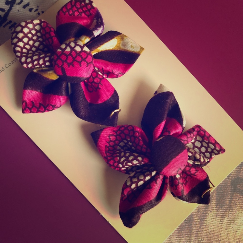 Colorful Print Earrings
